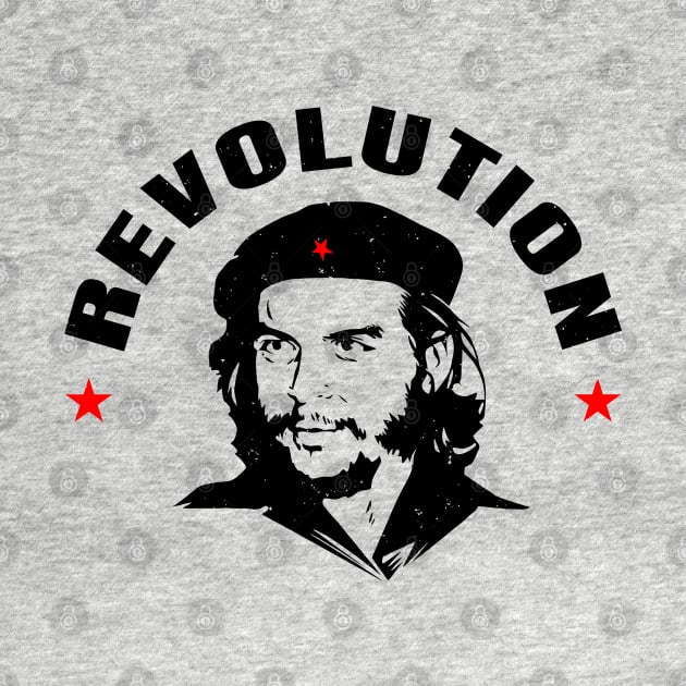 Che Guevara Rebel Cuban Guerrilla Revolution T-Shirt by HiDearPrint